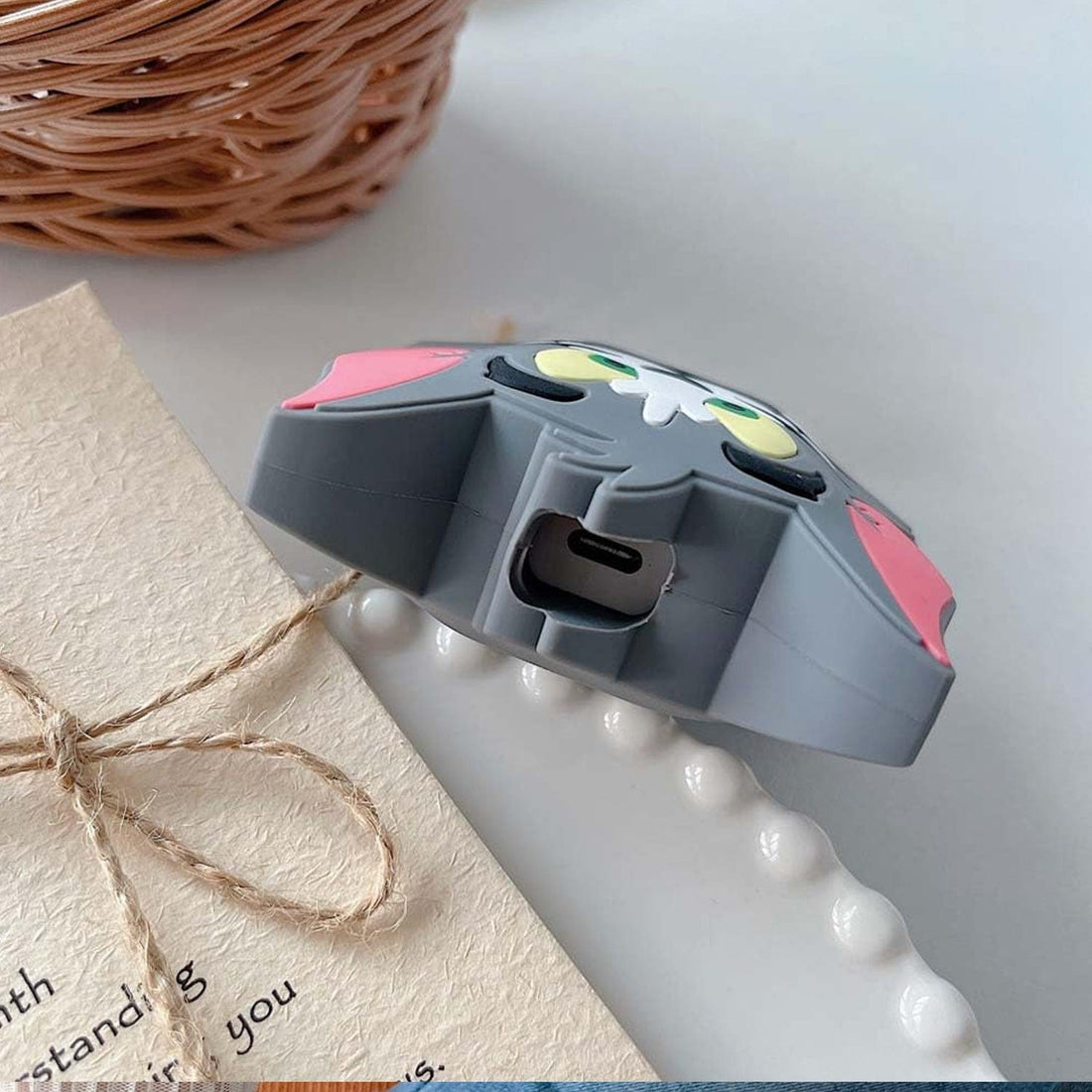 Plugskin™️ Cartoon Character Silicon Charger Case Cover